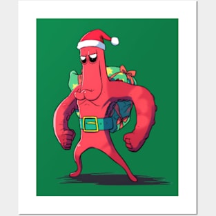 Bold And Brash, Santa, Santa Costume, Gift, Christmas, Funny Christmas Posters and Art